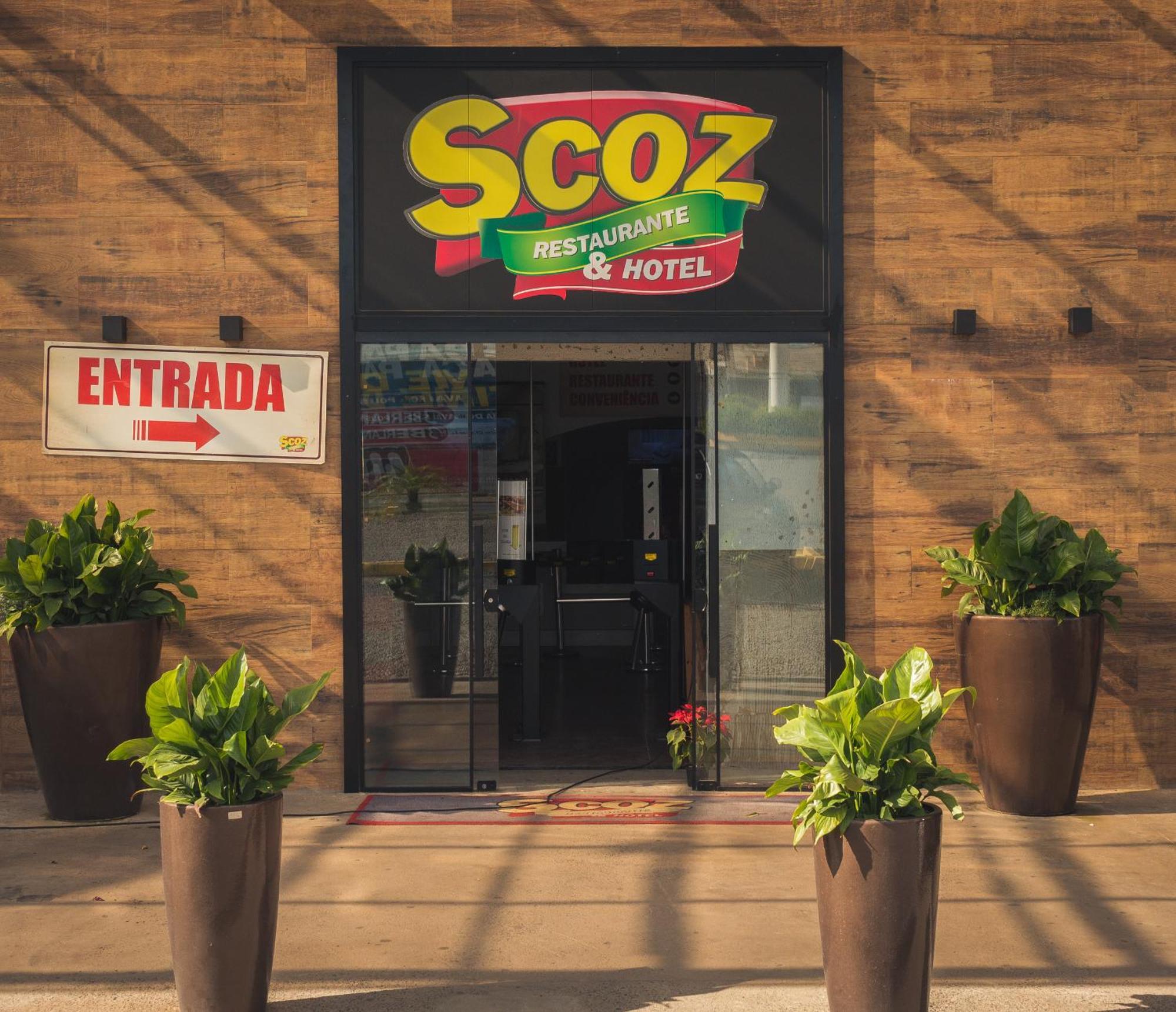 Hotel Scoz Pouso Redondo Bagian luar foto