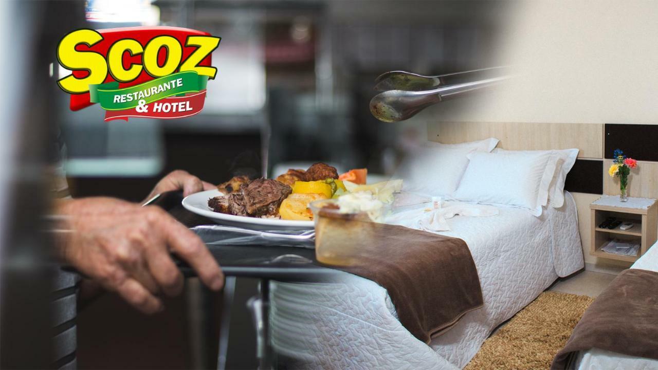 Hotel Scoz Pouso Redondo Bagian luar foto